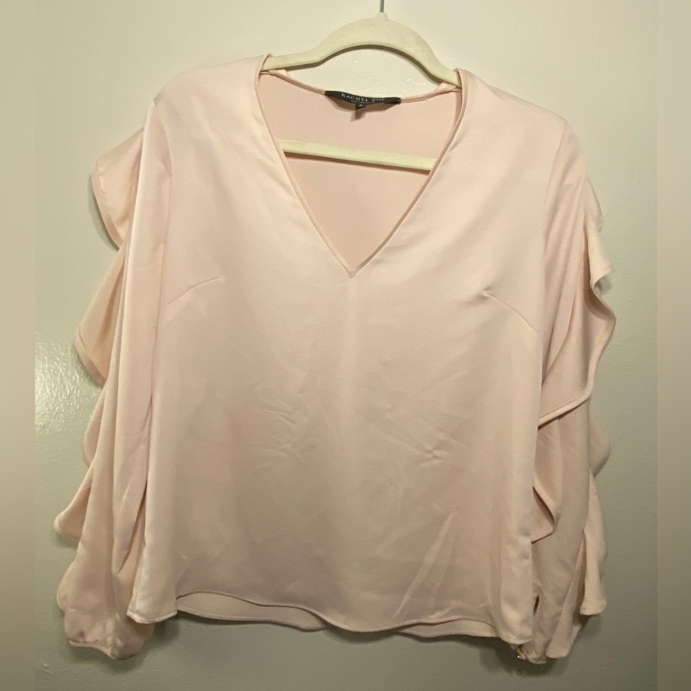 RACHEL ROY  Nude Blouse size  SMALL (4-6)